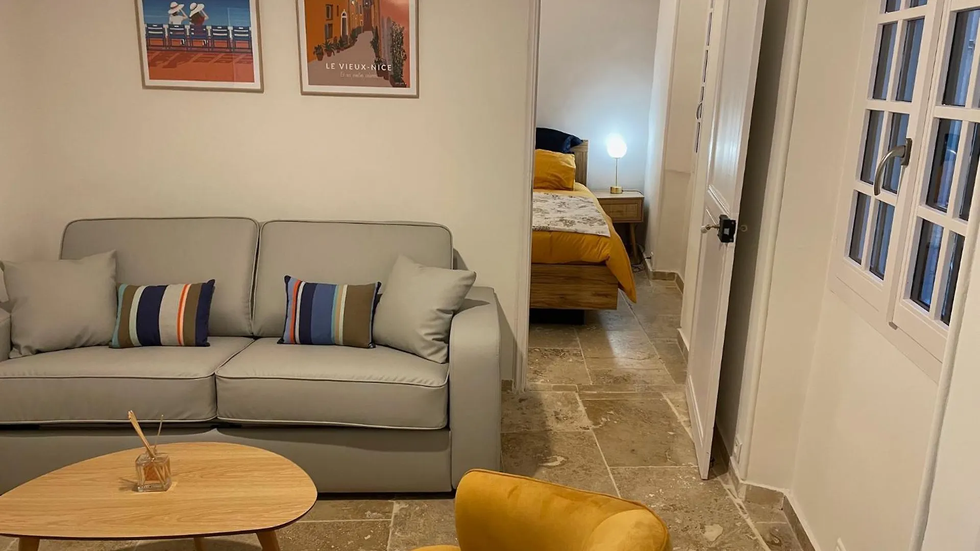 Apartment Vieux-Nice 3 Pieces Confortable Et Calme